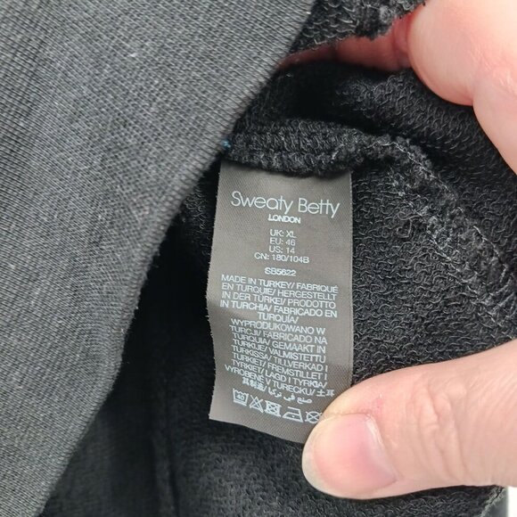 Sweaty Betty Black Sweatshirt XL Pullover - Picture 7 of 11